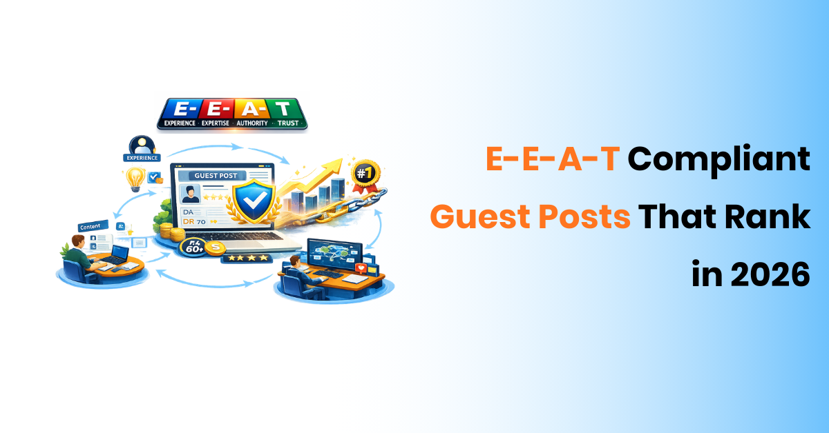 E-E-A-T Compliant Guest Posts That Rank in 2026