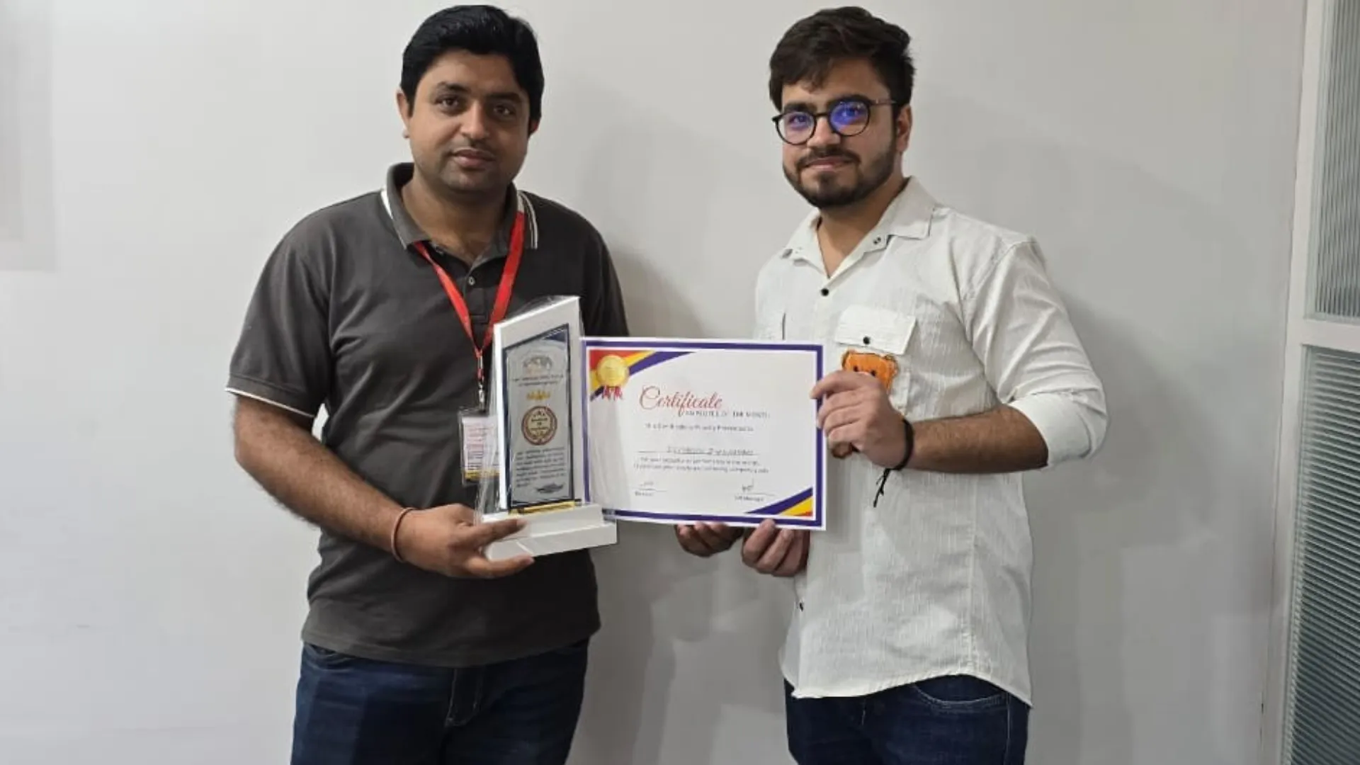 Honoring Excellence — Employee of the Month 2