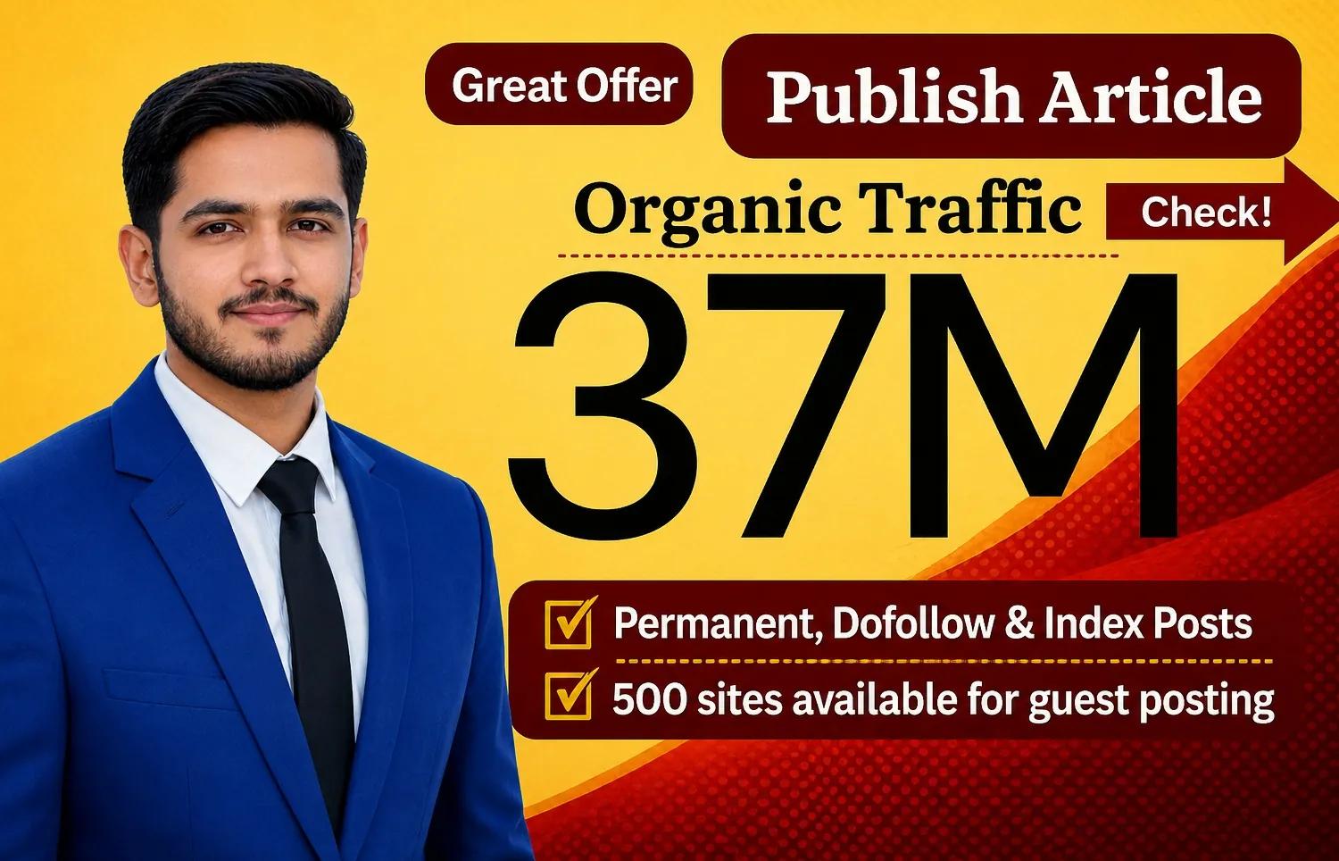 I am providing Guest Posting Service on high authority blogs