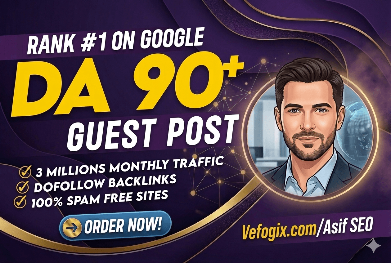 I will do guest post on high DA 60 to 90 websites with perma