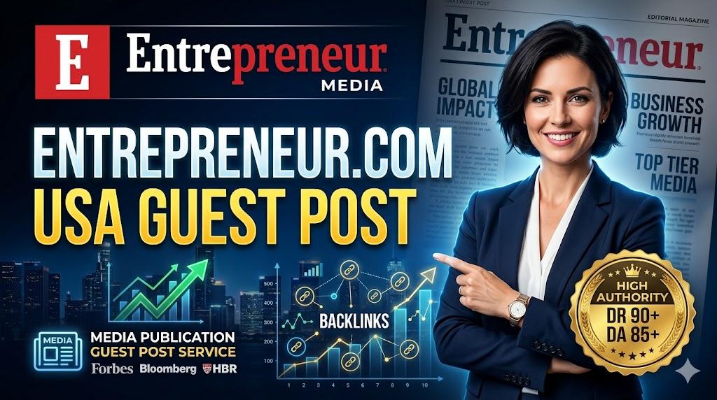 I will publish guest post on Entrepreneur.com USA edition
