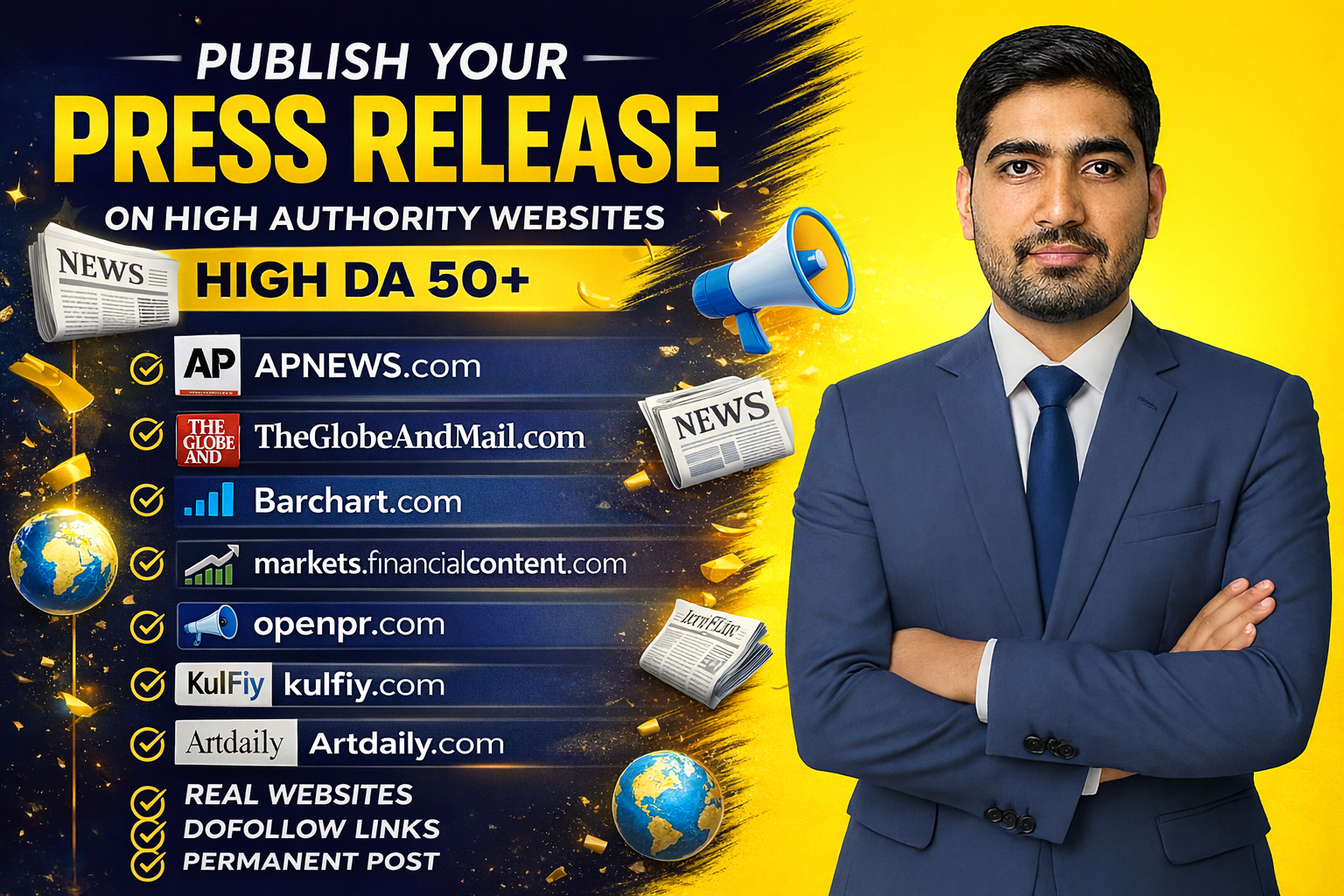 I Will Publish Your Press Release on Top News Sites for Brand Exposure