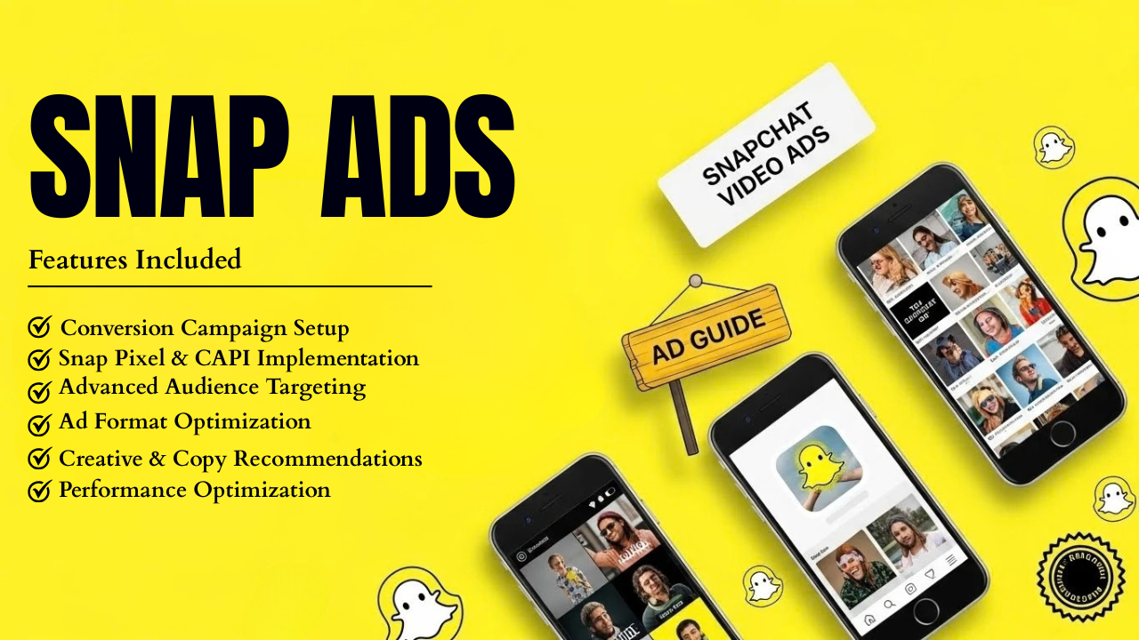 Snap Ads Conversion Campaigns with Pixel & CAPI Setup