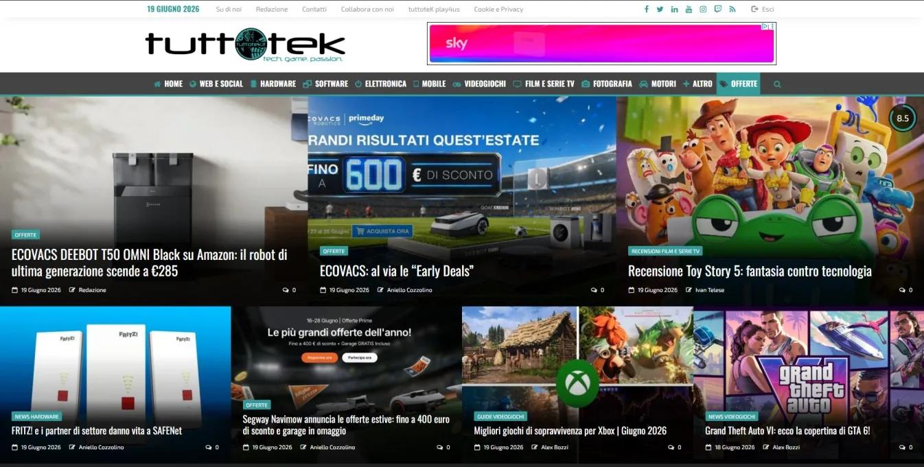 Guest post on tuttotek.it