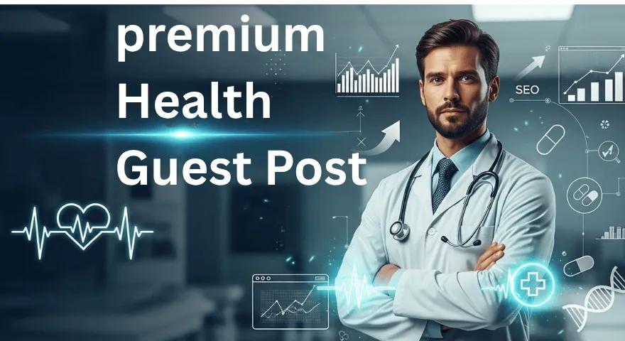 Premium Health Guest Post Service on High Authority Sites