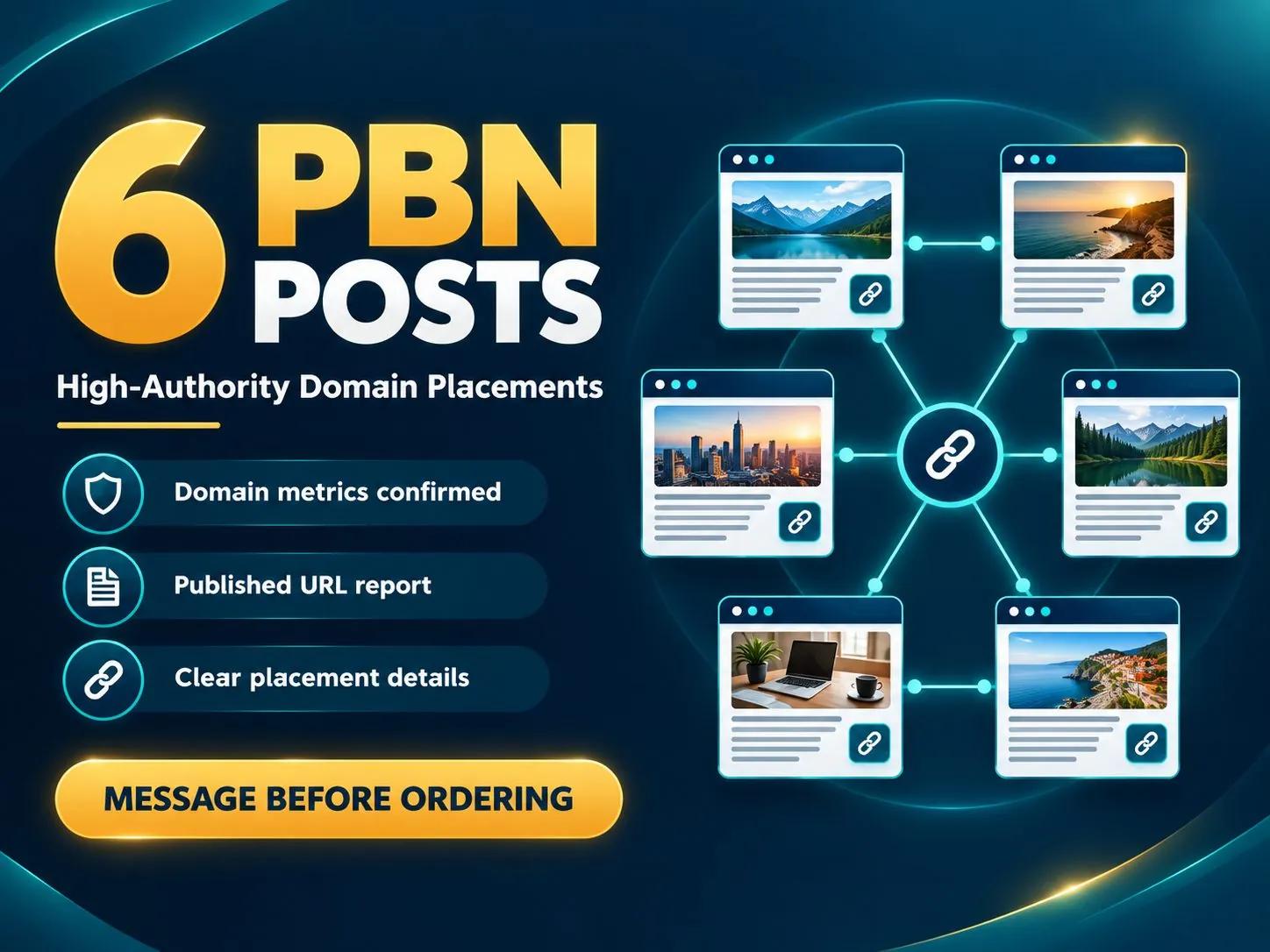 I will publish niche relevant PBN posts on high authority domains