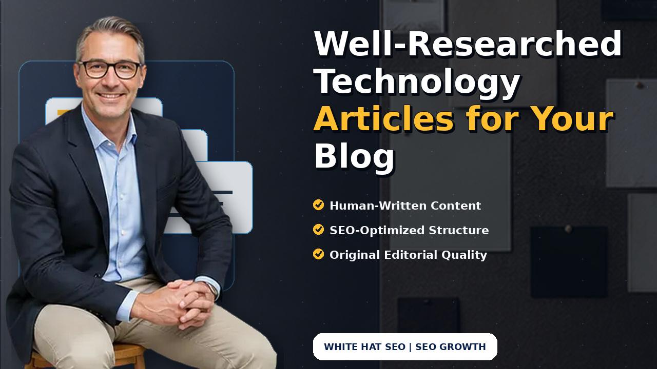 Well-Researched Technology Articles for Your Blog