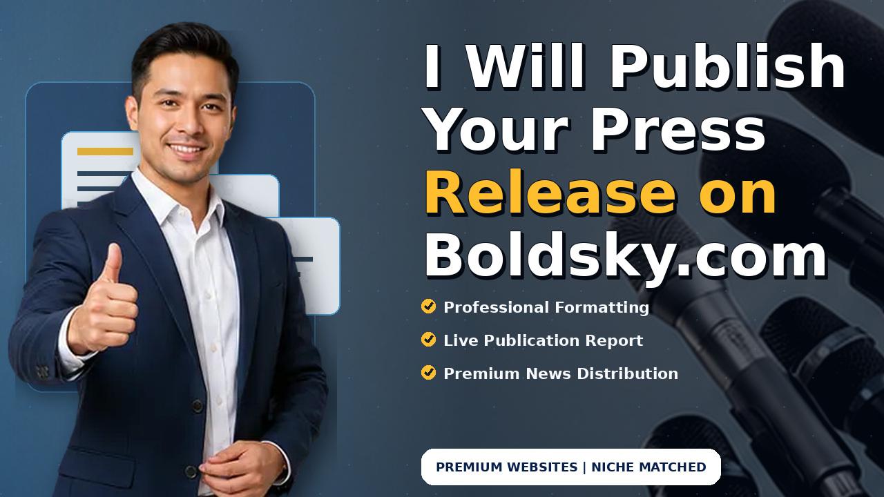 I Will Publish Your Press Release on Boldsky.com