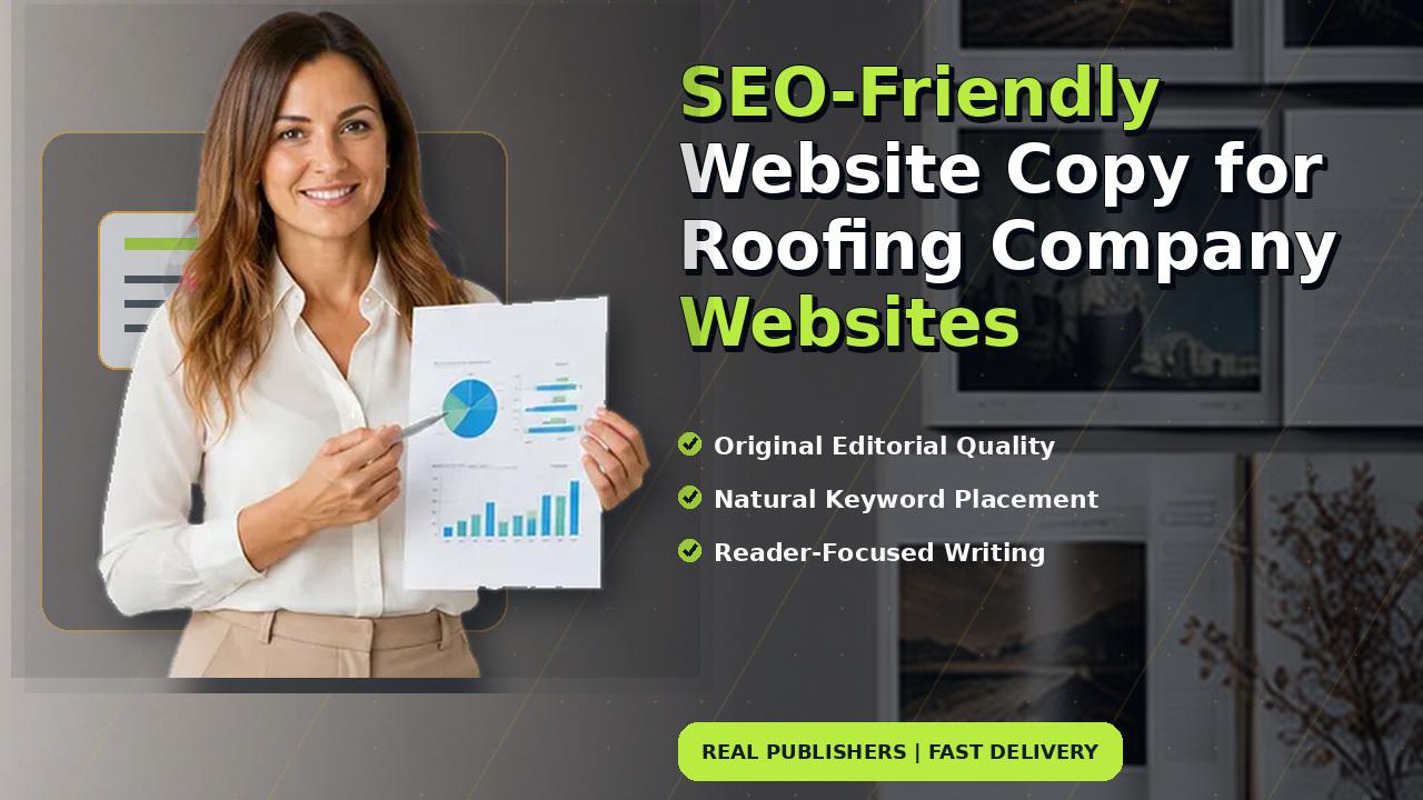 SEO-Friendly Website Copy for Roofing Company Websites