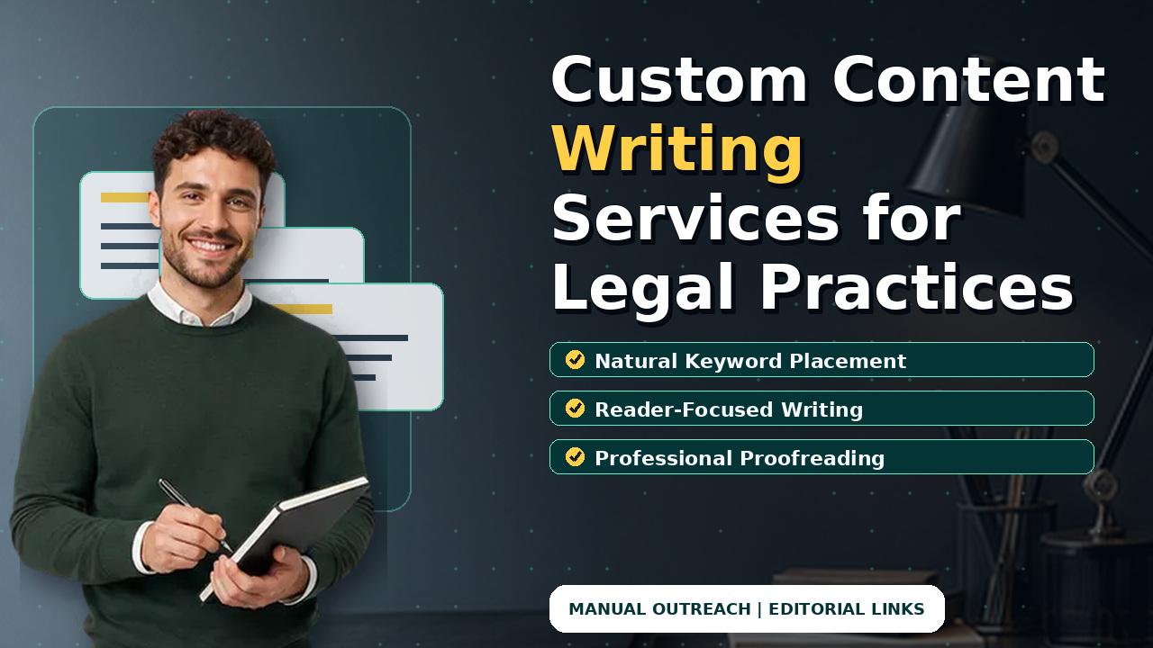 Custom Content Writing Services for Legal Practices