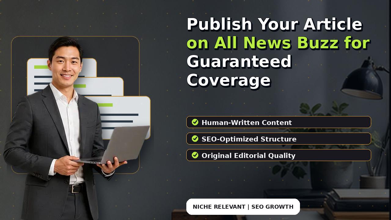 Publish Your Article on All News Buzz for Guaranteed Coverage