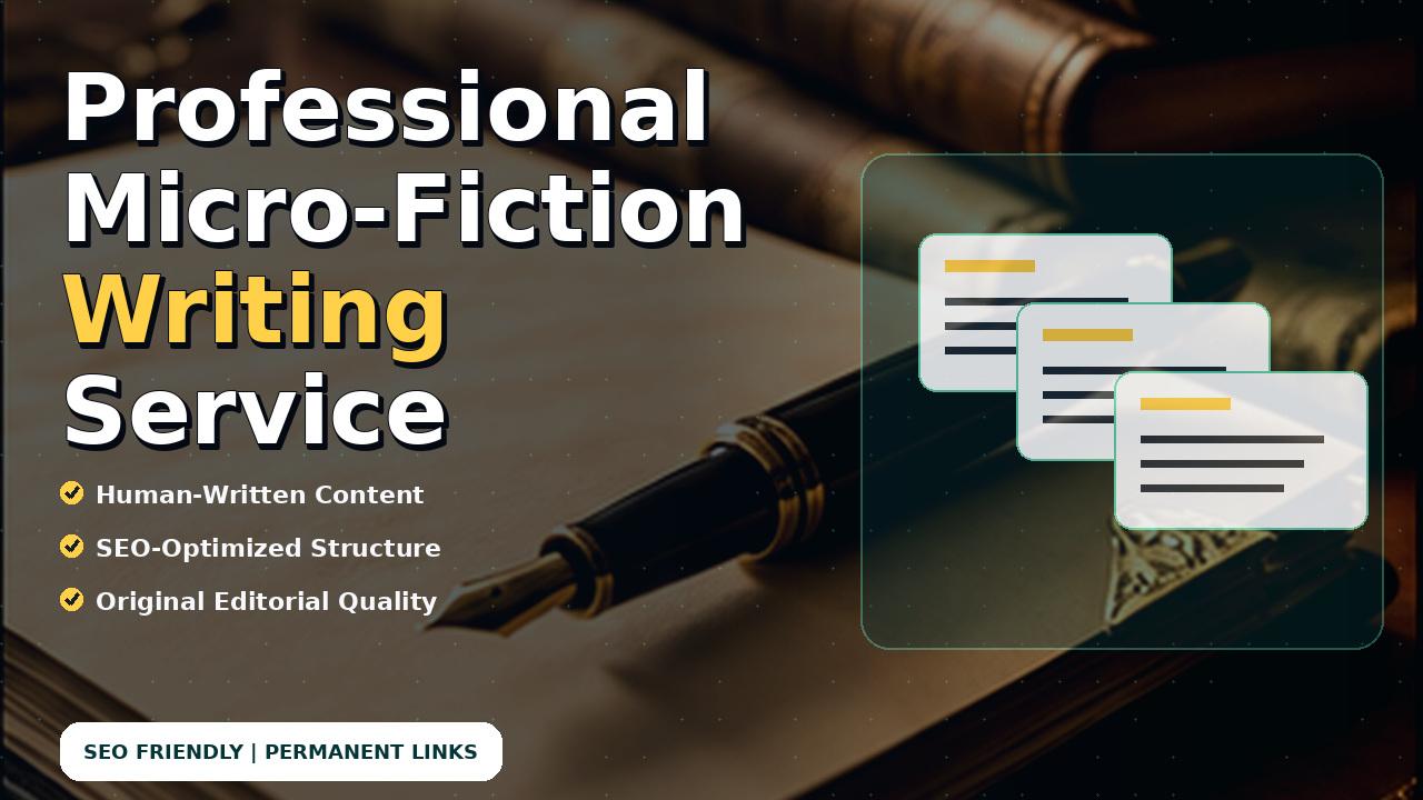 Professional Micro-Fiction Writing Service