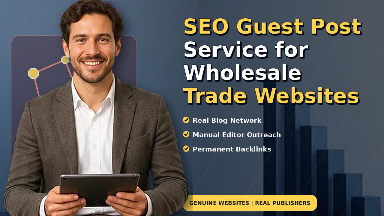 SEO Guest Post Service for Wholesale Trade Websites