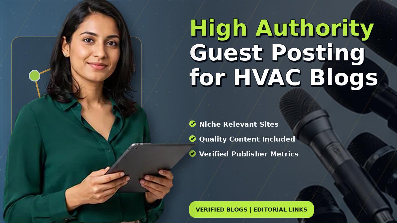 High Authority Guest Posting for HVAC Blogs
