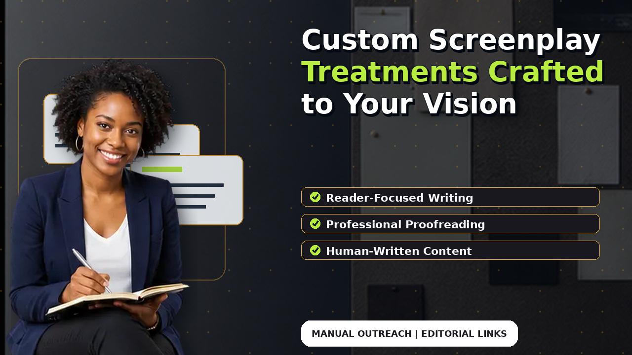 Custom Screenplay Treatments Crafted to Your Vision