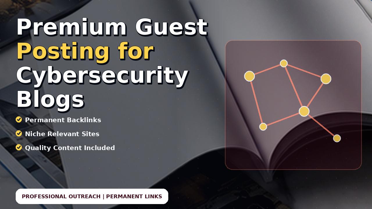 Premium Guest Posting for Cybersecurity Blogs