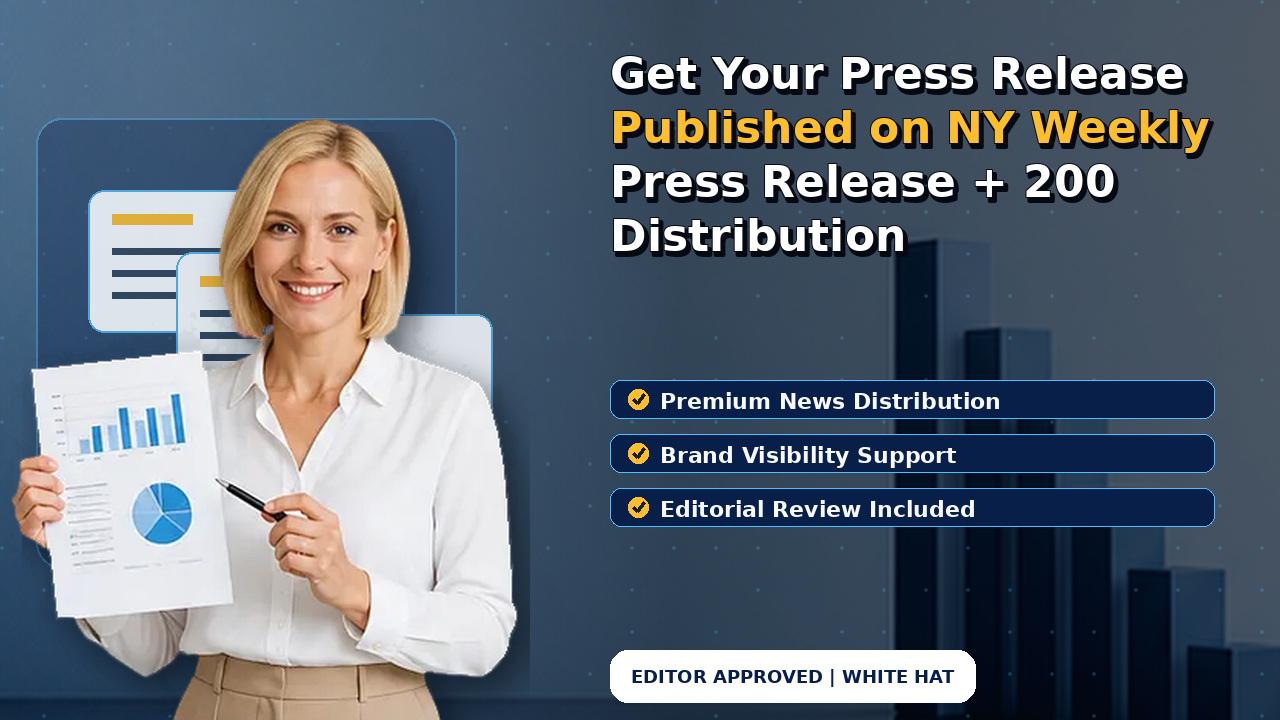 Get Your Press Release Published on NY Weekly Press Release + 200 Distribution