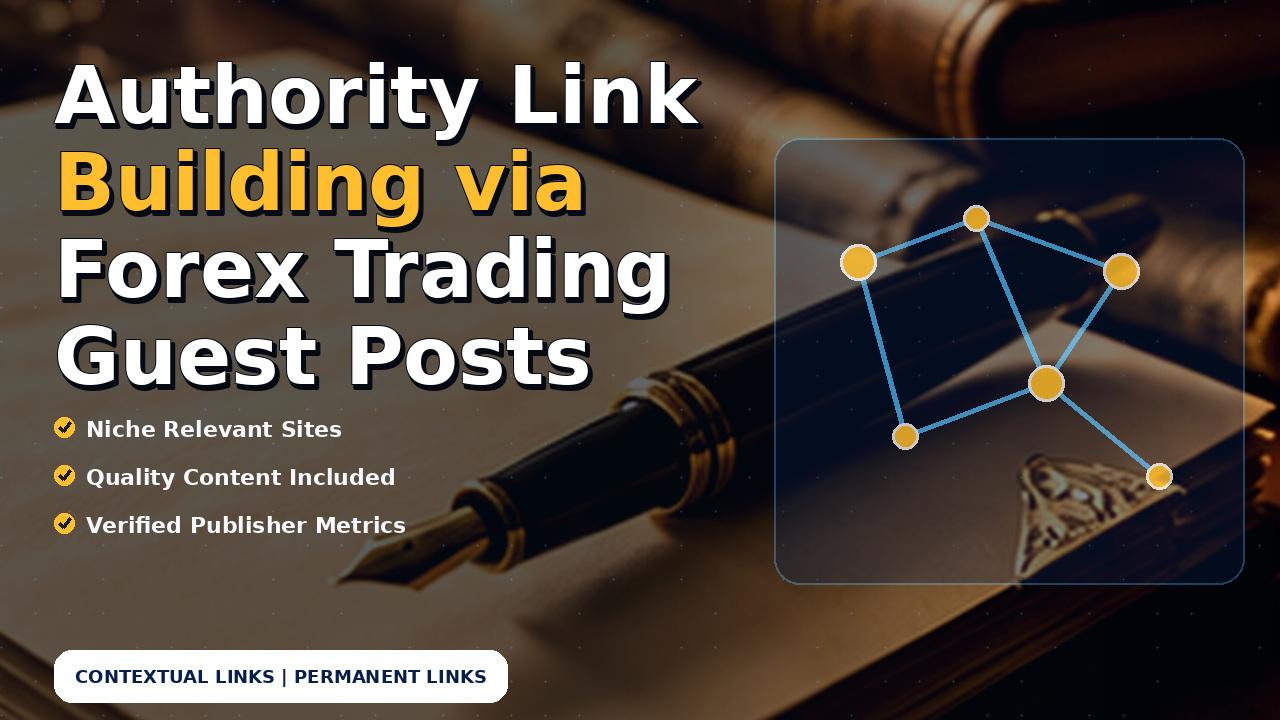 Authority Link Building via Forex Trading Guest Posts