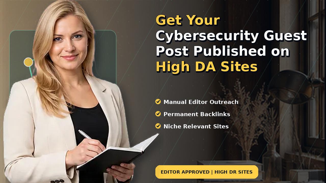 Get Your Cybersecurity Guest Post Published on High DA Sites