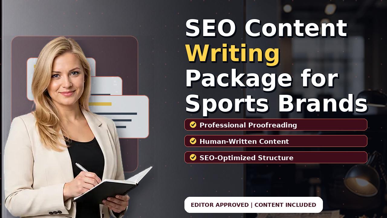 SEO Content Writing Package for Sports Brands