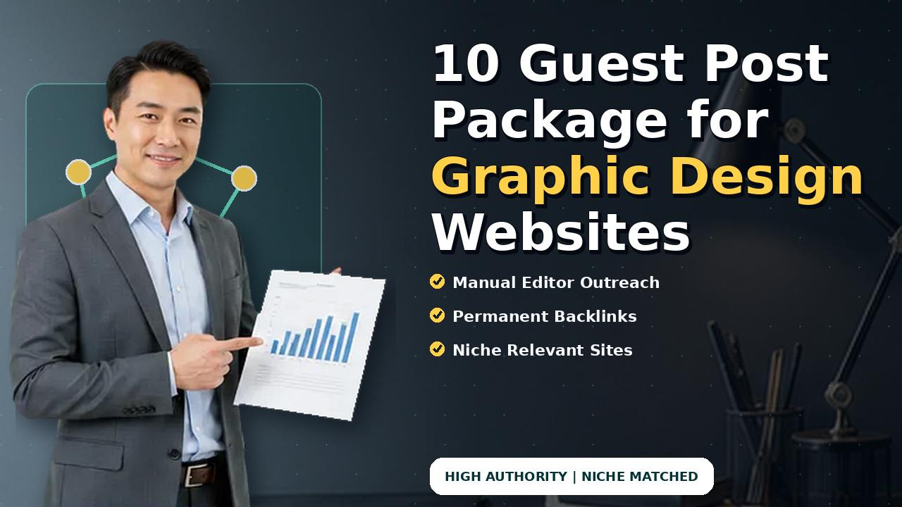 10 Guest Post Package for Graphic Design Websites