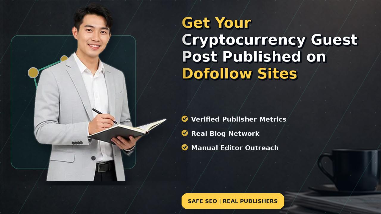 Get Your Cryptocurrency Guest Post Published on Dofollow Sites