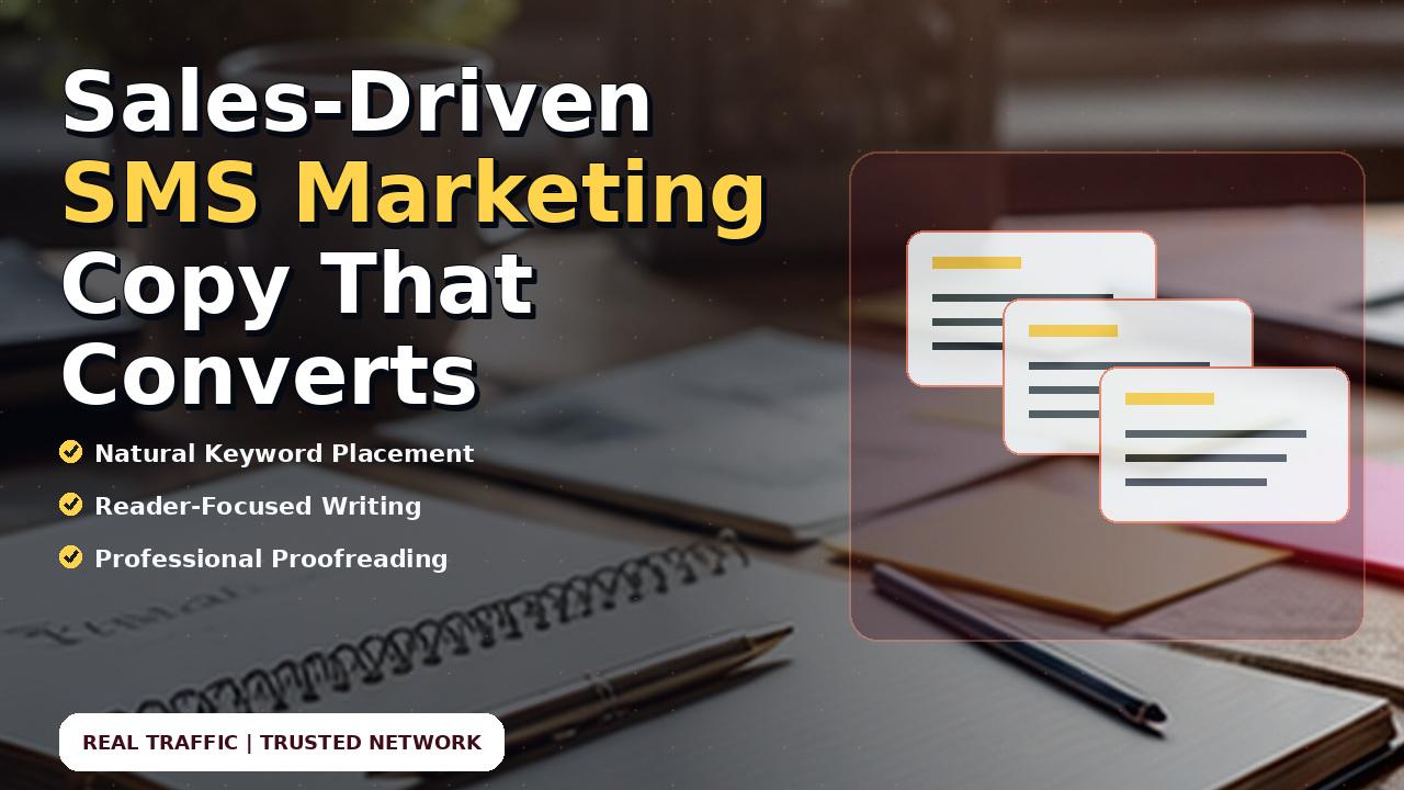 Sales-Driven SMS Marketing Copy That Converts