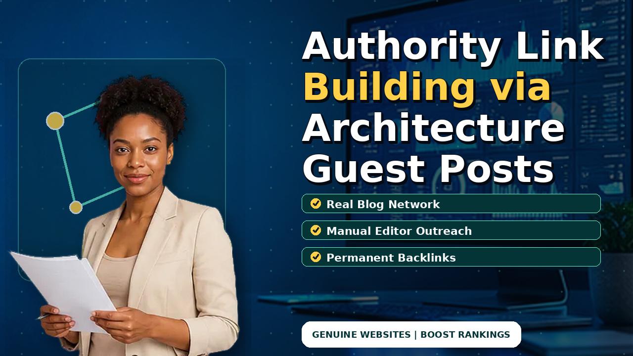Authority Link Building via Architecture Guest Posts