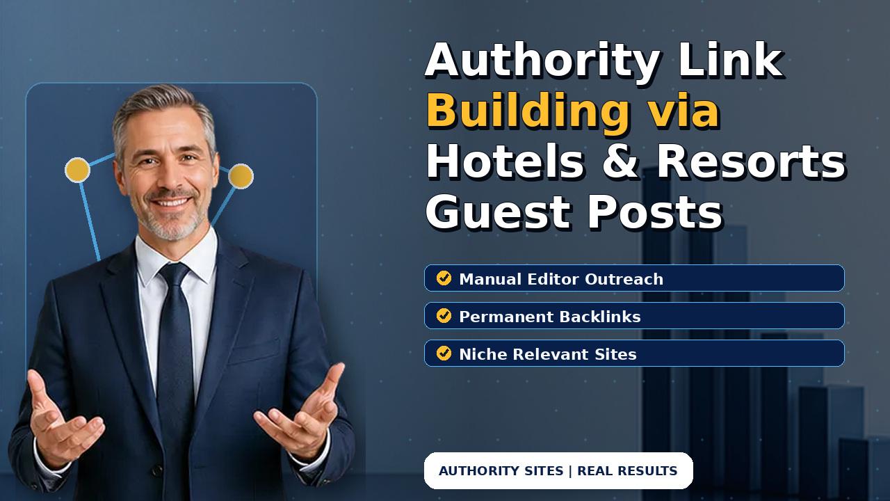 Authority Link Building via Hotels & Resorts Guest Posts