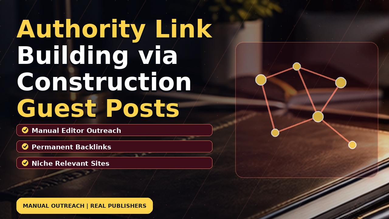 Authority Link Building via Construction Guest Posts