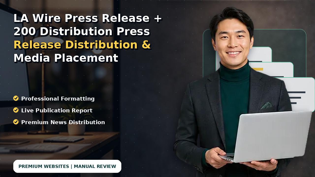 LA Wire Press Release + 200 Distribution Press Release Distribution & Media Placement