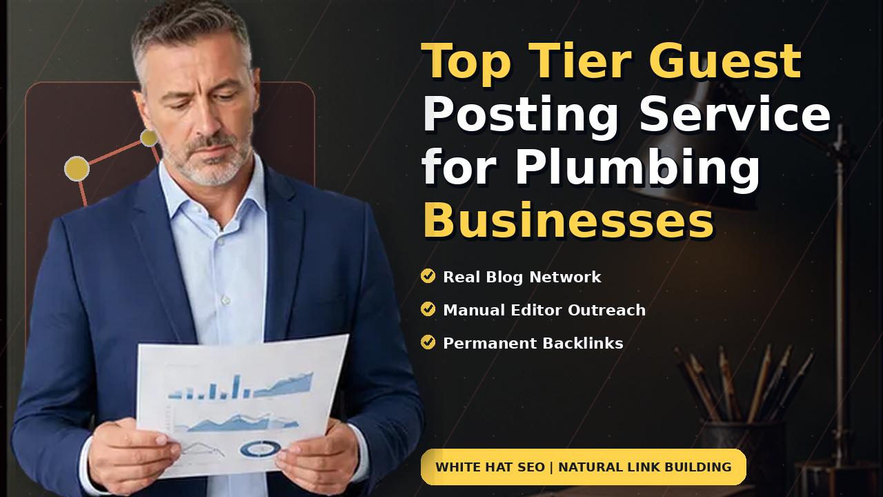 Top Tier Guest Posting Service for Plumbing Businesses