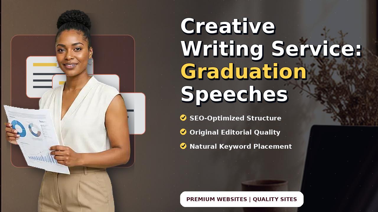 Creative Writing Service: Graduation Speeches