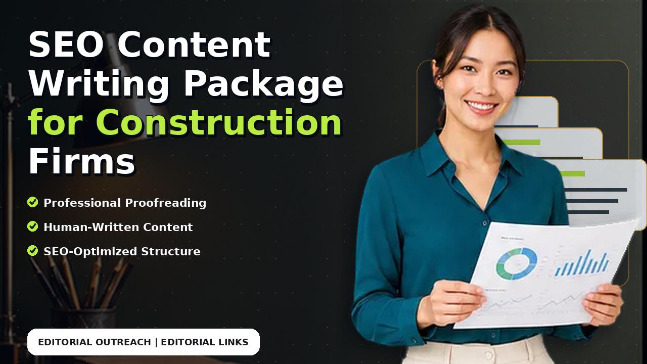 SEO Content Writing Package for Construction Firms