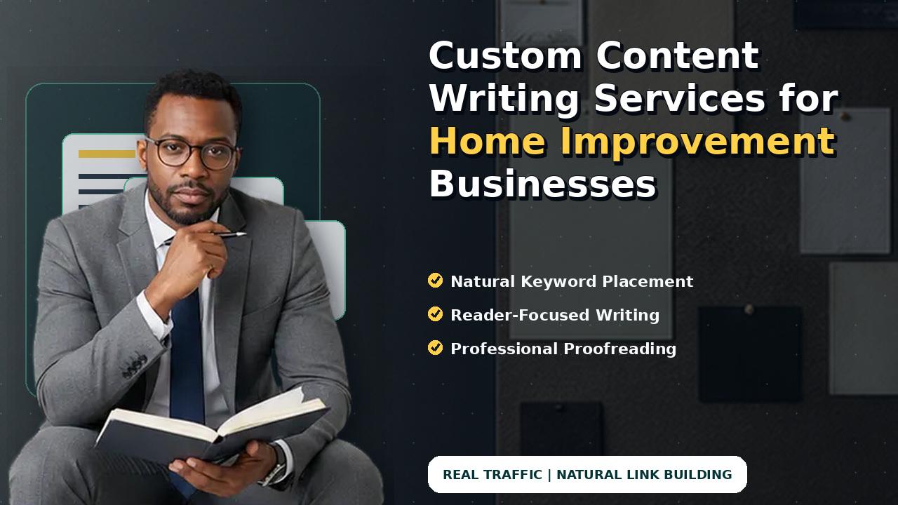 Custom Content Writing Services for Home Improvement Businesses