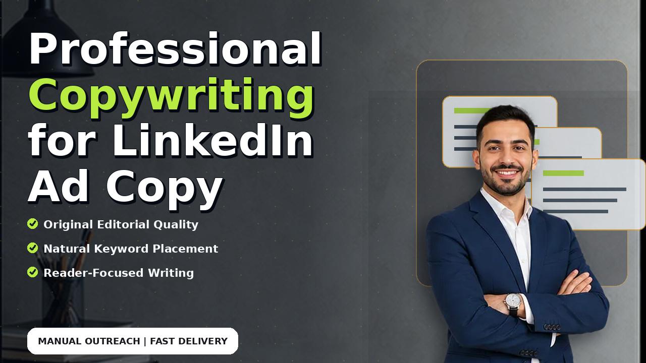 Professional Copywriting for LinkedIn Ad Copy