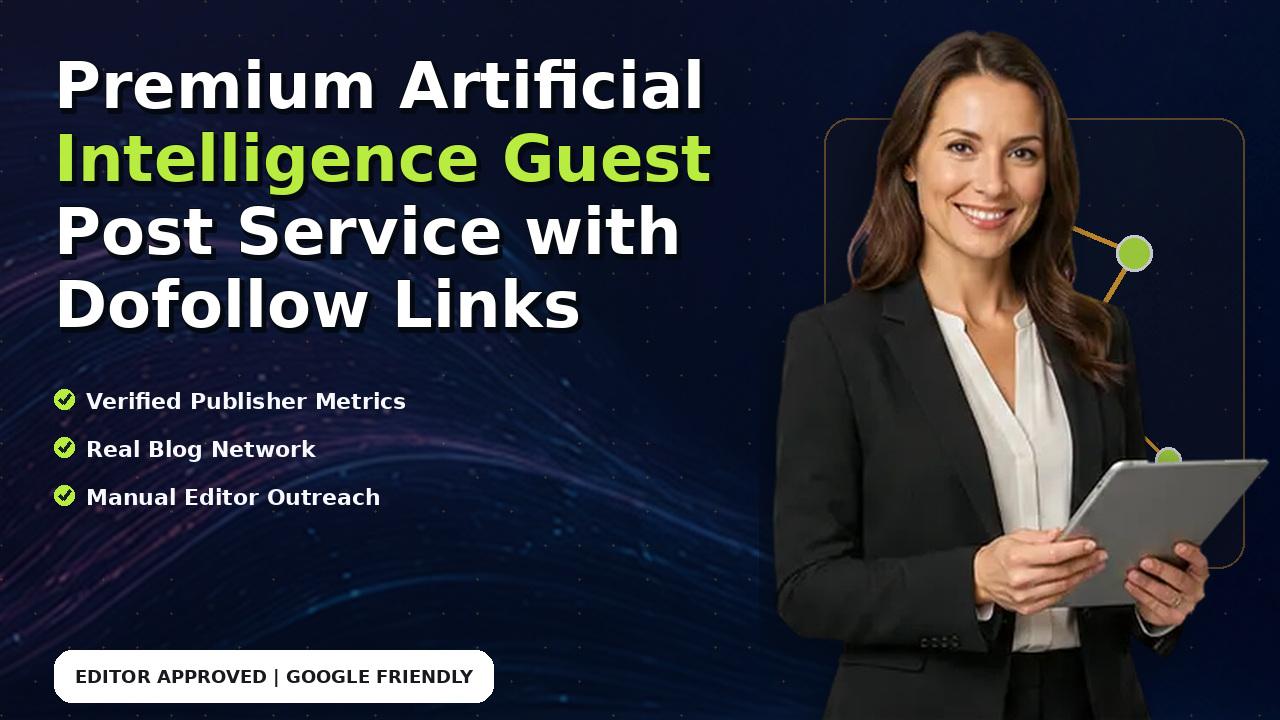 Premium Artificial Intelligence Guest Post Service with Dofollow Links