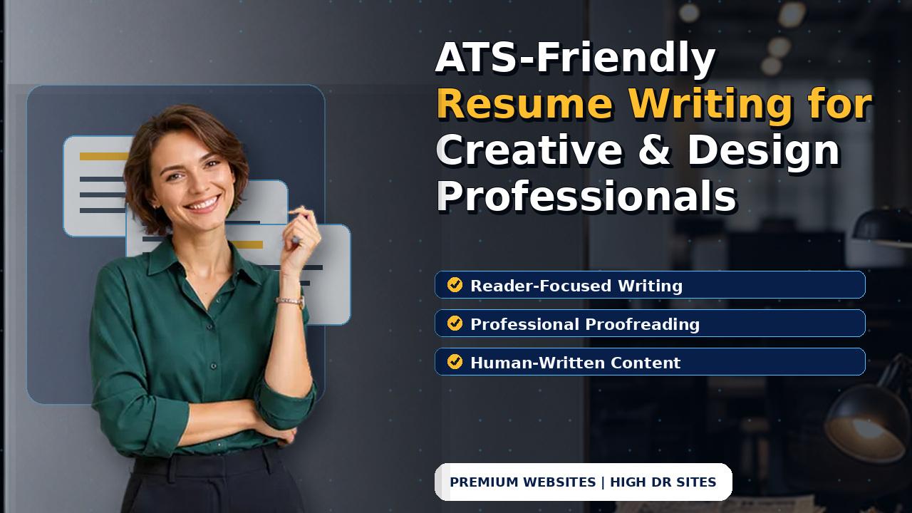 ATS-Friendly Resume Writing for Creative & Design Professionals