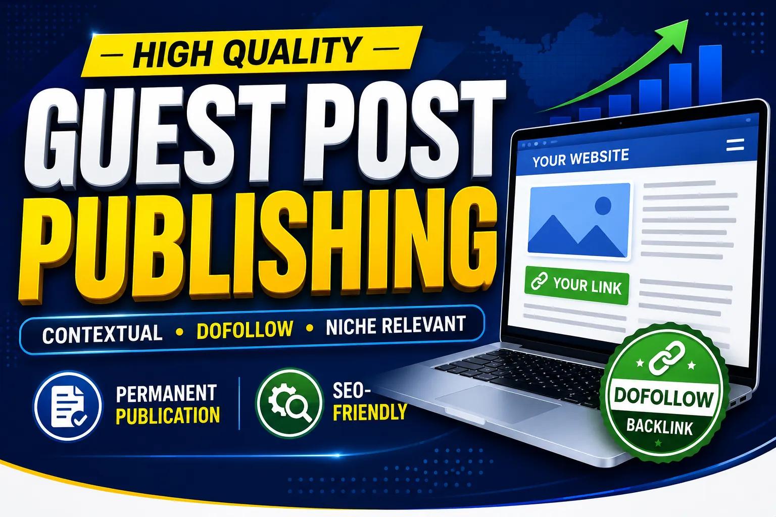 I will publish your guest post with a dofollow backlink