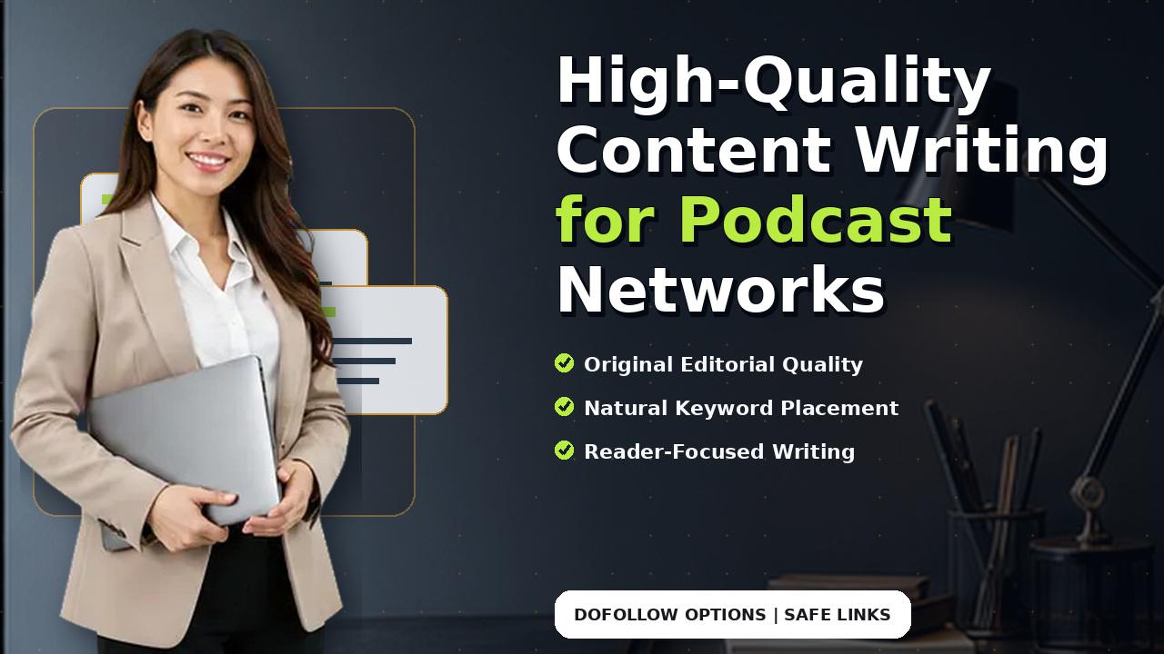 High-Quality Content Writing for Podcast Networks