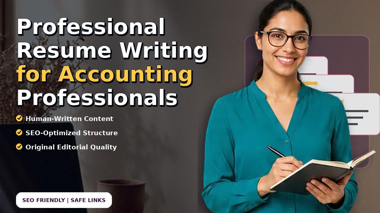 Professional Resume Writing for Accounting Professionals