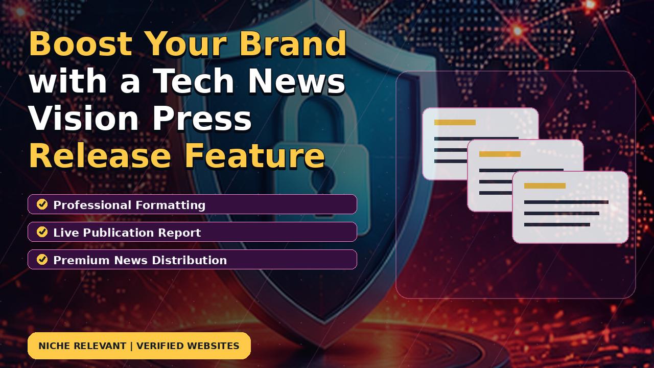 Boost Your Brand with a Tech News Vision Press Release Feature