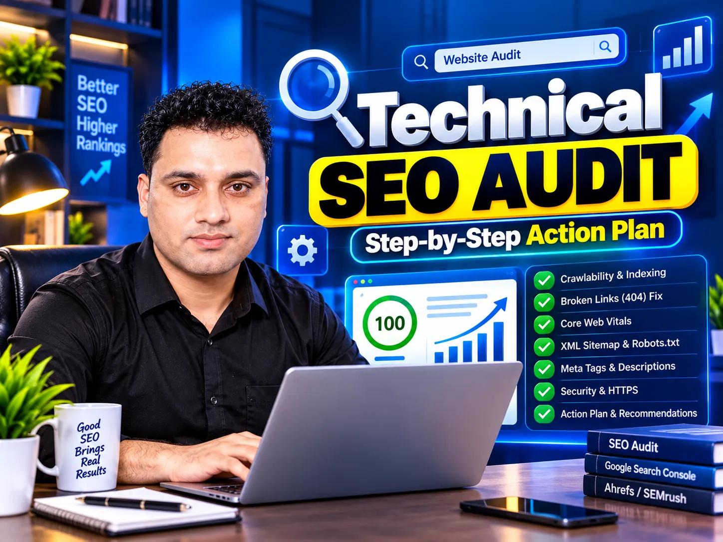Technical SEO audit, Competitor analysis, and action Plan