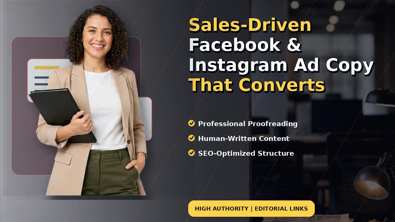 Sales-Driven Facebook & Instagram Ad Copy That Converts