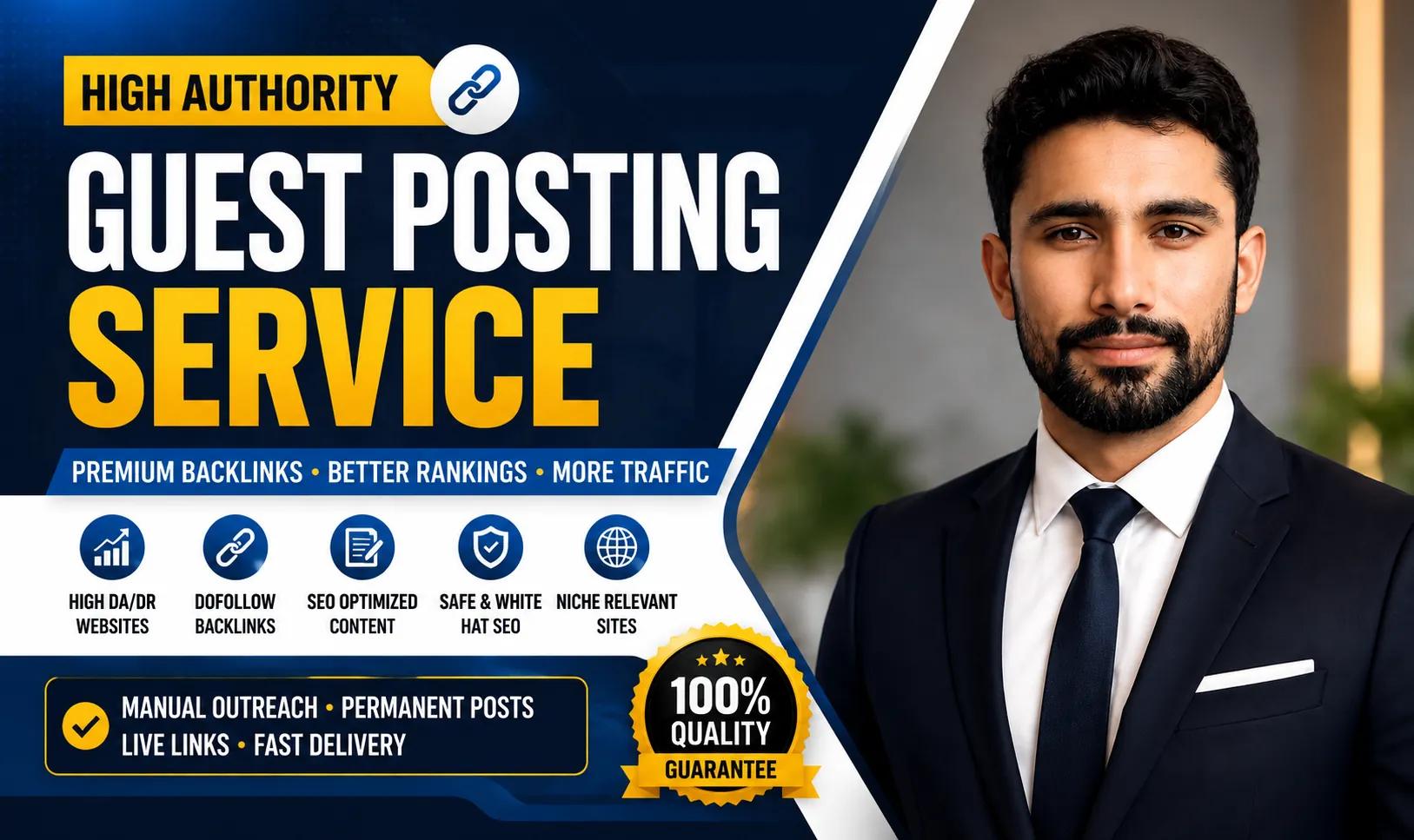 High Authority Guest Posting Service with Backlinks