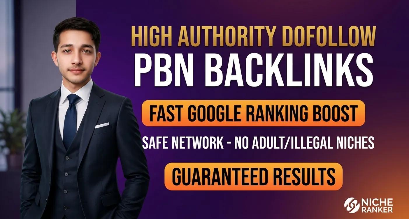 High Authority Safe PBN Backlinks for Clean Niche Ranking