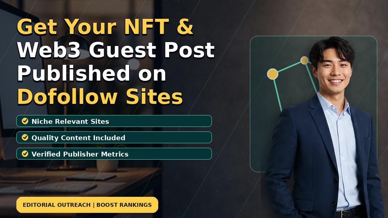 Get Your NFT & Web3 Guest Post Published on Dofollow Sites