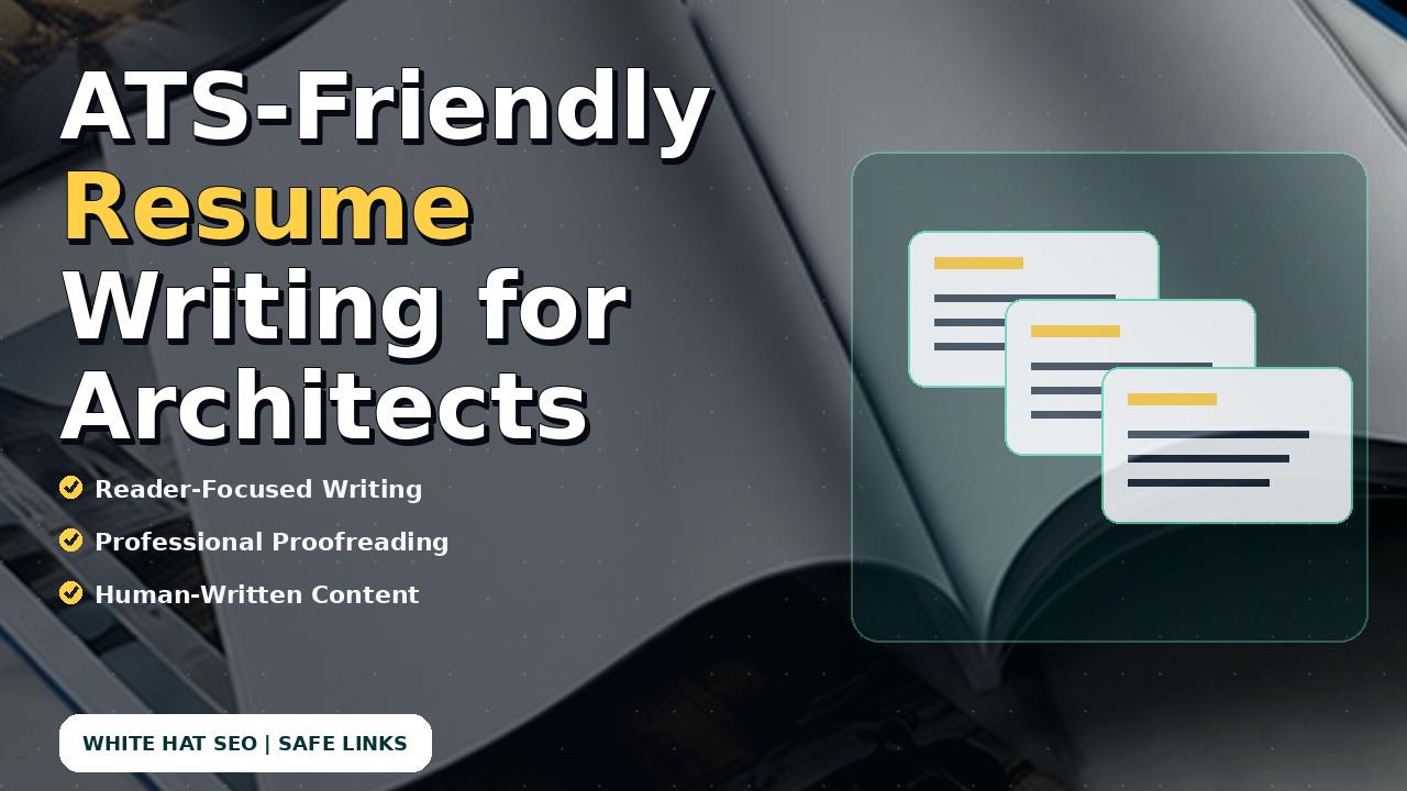 ATS-Friendly Resume Writing for Architects
