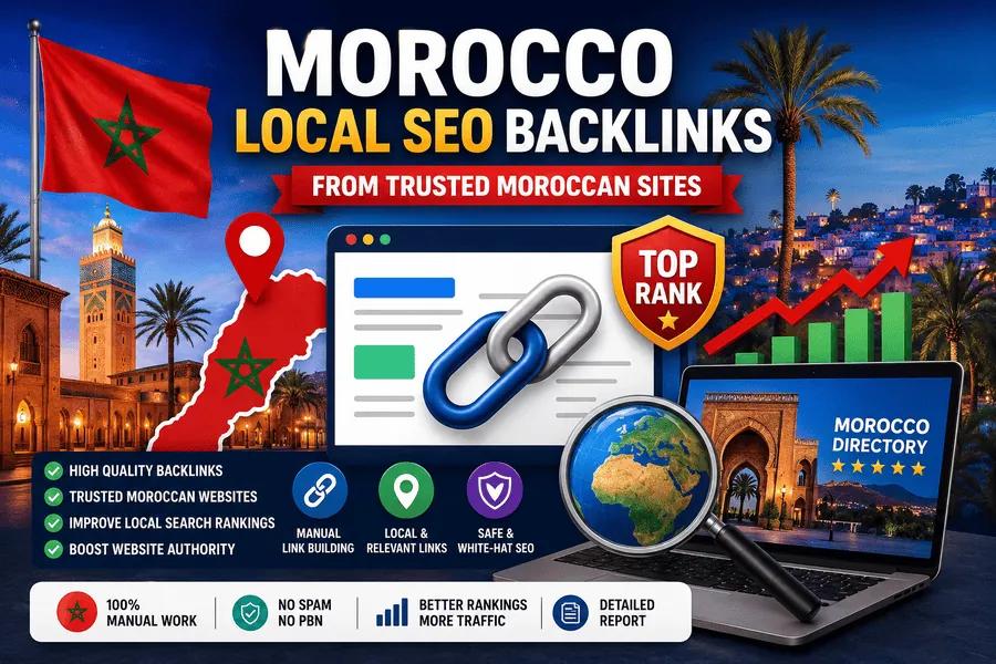 I Will Create Morocco Local backlinks for Local SEO Growth