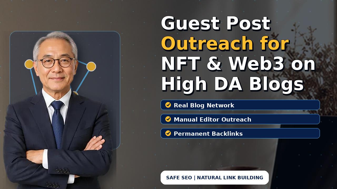 Guest Post Outreach for NFT & Web3 on High DA Blogs